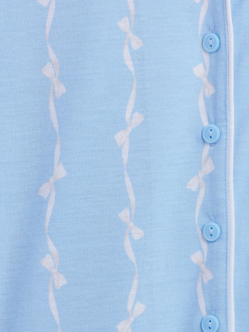 Kids Recycled PJ Short Set