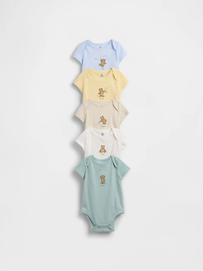 Baby First Favorites Organic Cotton Bodysuit (5-Pack)
