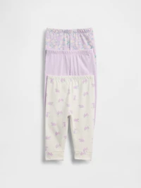 Baby First Favorites Organic Cotton Pull-On Pants (3-Pack