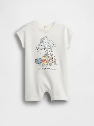 Baby Winnie The Pooh VintageSoft Shorty One-Piece