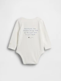 Baby Winnie The Pooh Organic Cotton Bodysuit