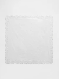 100% Cotton Eyelet Bandana Scarf