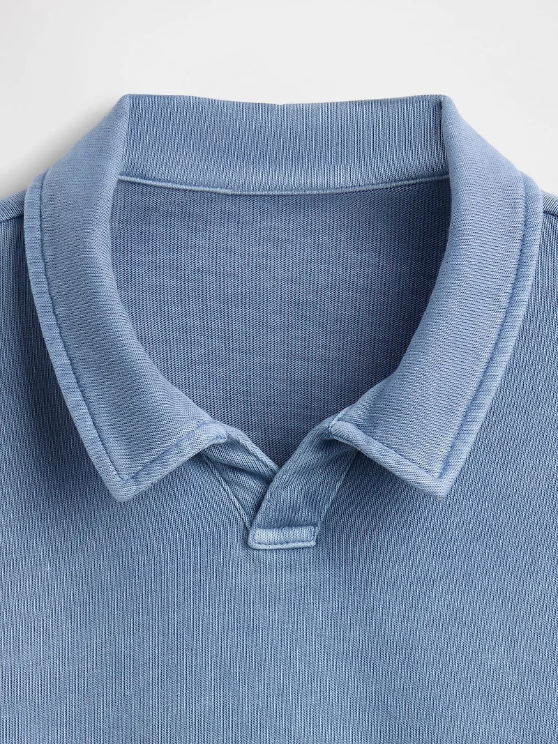 Kids Relaxed Washed Polo Shirt