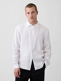 100% Linen Relaxed Shirt