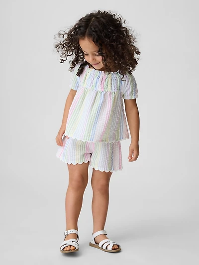 Baby & Toddler Seersucker Stripe Outfit Set