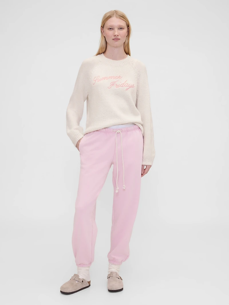 Gap × Summer Fridays Oversized Logo Sweater