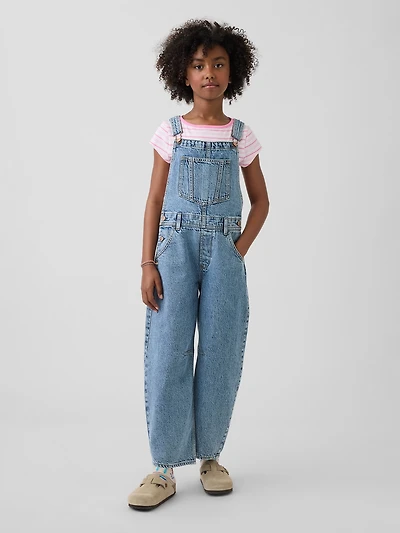 Kids Barrel Overalls