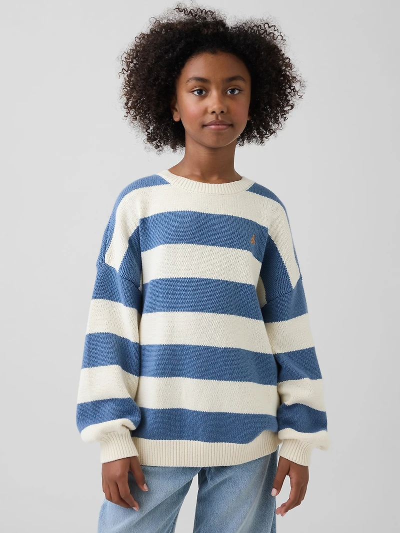 Kids Oversized Tunic Sweater