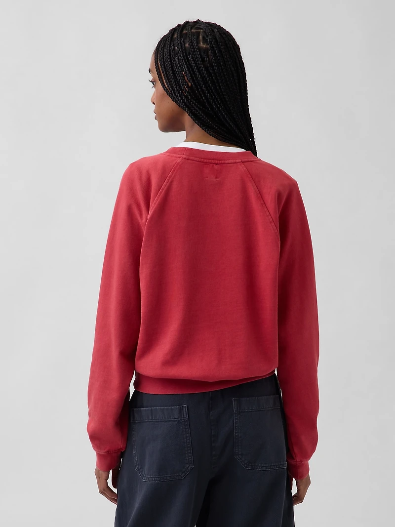 VintageSoft Terry Raglan Sweatshirt