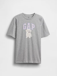 Kids Recycled Oversized Graphic Logo PJ T-Shirt