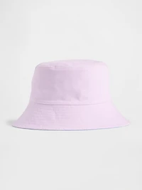 Kids Reversible Denim Bucket Hat