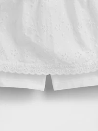 Kids Eyelet Foldover Skort
