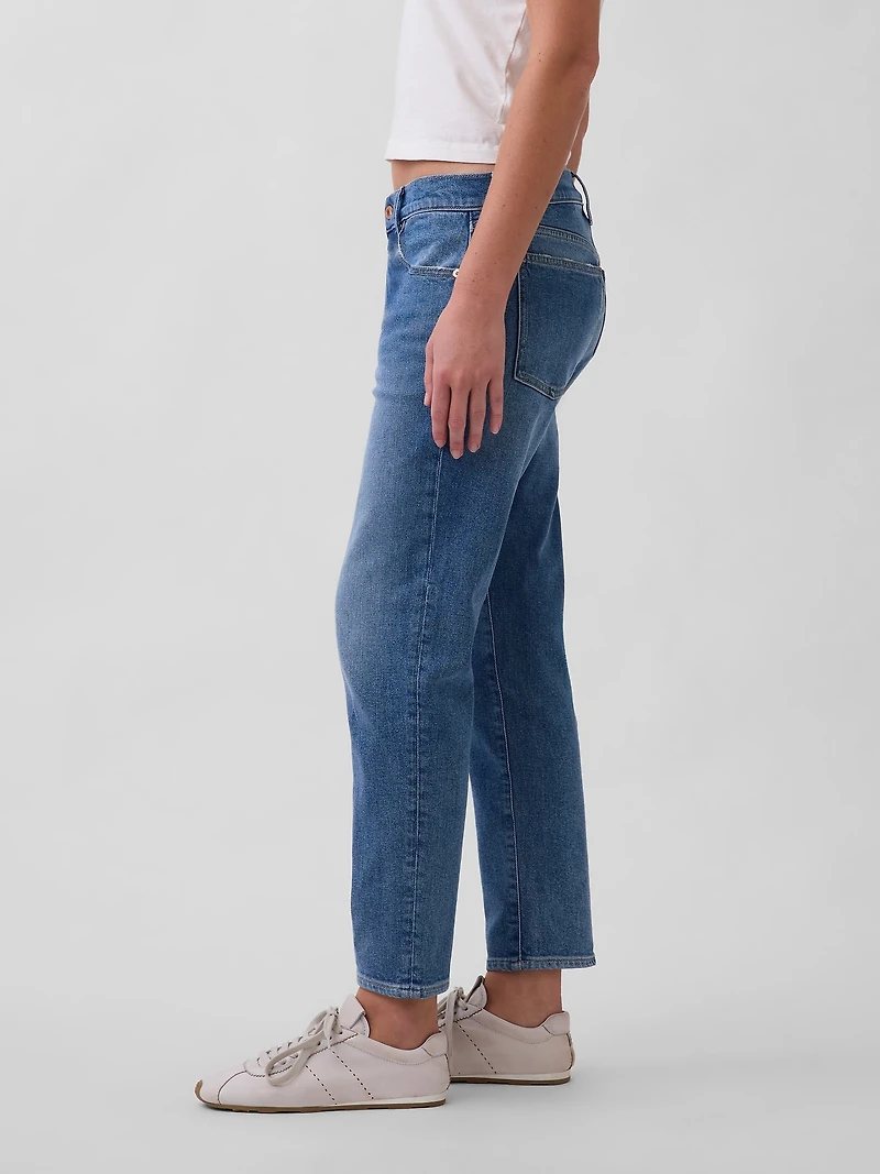 Mid Rise Slim Taper Jeans