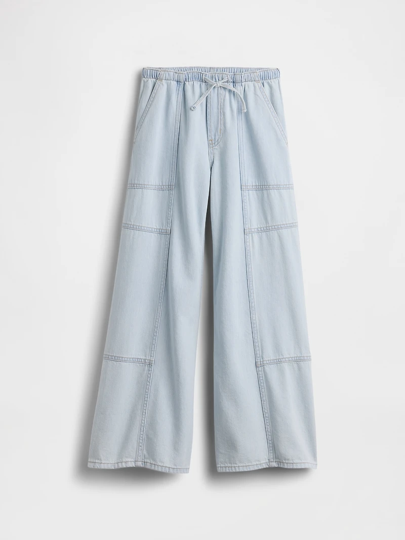 Kids Low Rise Easy Baggy Jeans