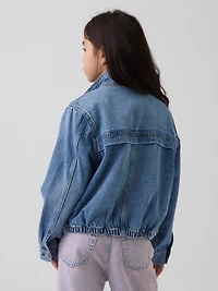 Kids Denim Utility Jacket