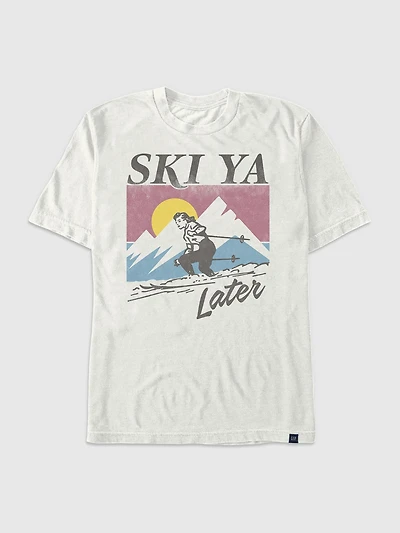 Ski Ya Later Graphic T-Shirt