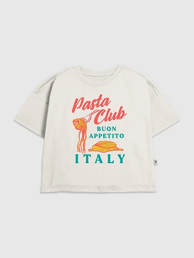 Kids Pasta Club Graphic T-Shirt