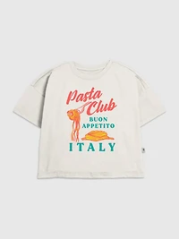 Kids Pasta Club Graphic T-Shirt