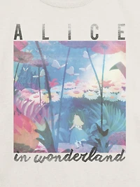 Kids Alice Wonderland Graphic T-Shirt