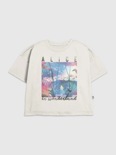 Kids Alice Wonderland Graphic T-Shirt