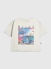 Kids Alice Wonderland Graphic T-Shirt