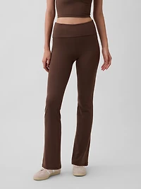 GapFit Smooth Foldover Mini Flare Leggings