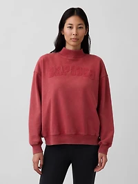 Heavyweight French Terry Oversized Mockneck Sweatshirt