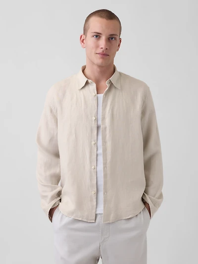 100% Linen Classic Shirt