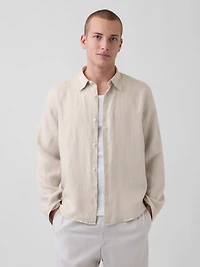 100% Linen Classic Shirt