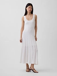 Pointelle Maxi Dress
