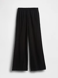 Knit Wide-Leg Pants