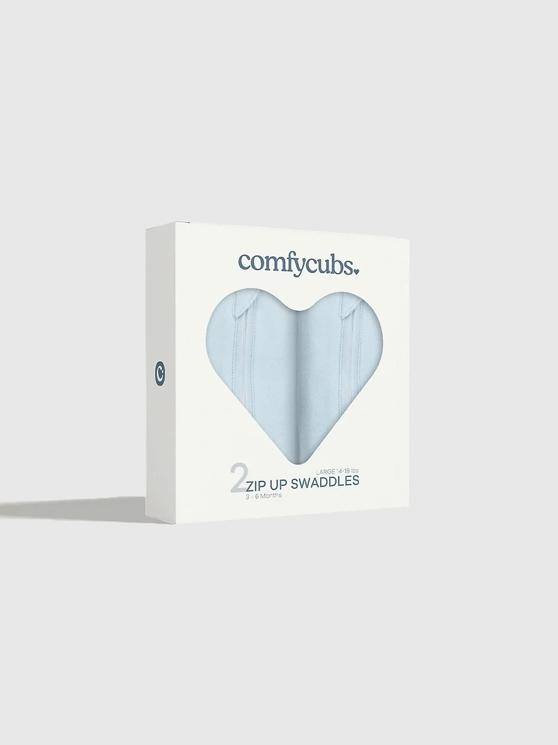 Comfy Cubs Zipper Swaddle Blankets