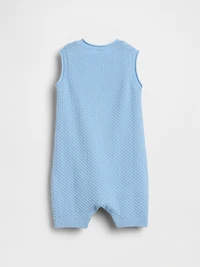 Baby Ice Cream Bear Crochet Shorty One-Piece