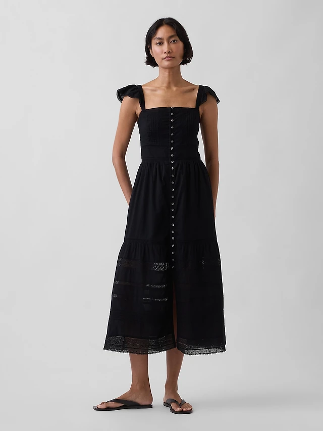 chinese dress ladies Halter Ruched Ruffle Maxi Dress  KELINA