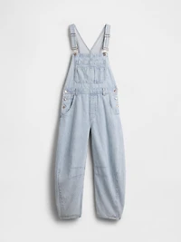 UltraSoft Denim Horseshoe Overalls