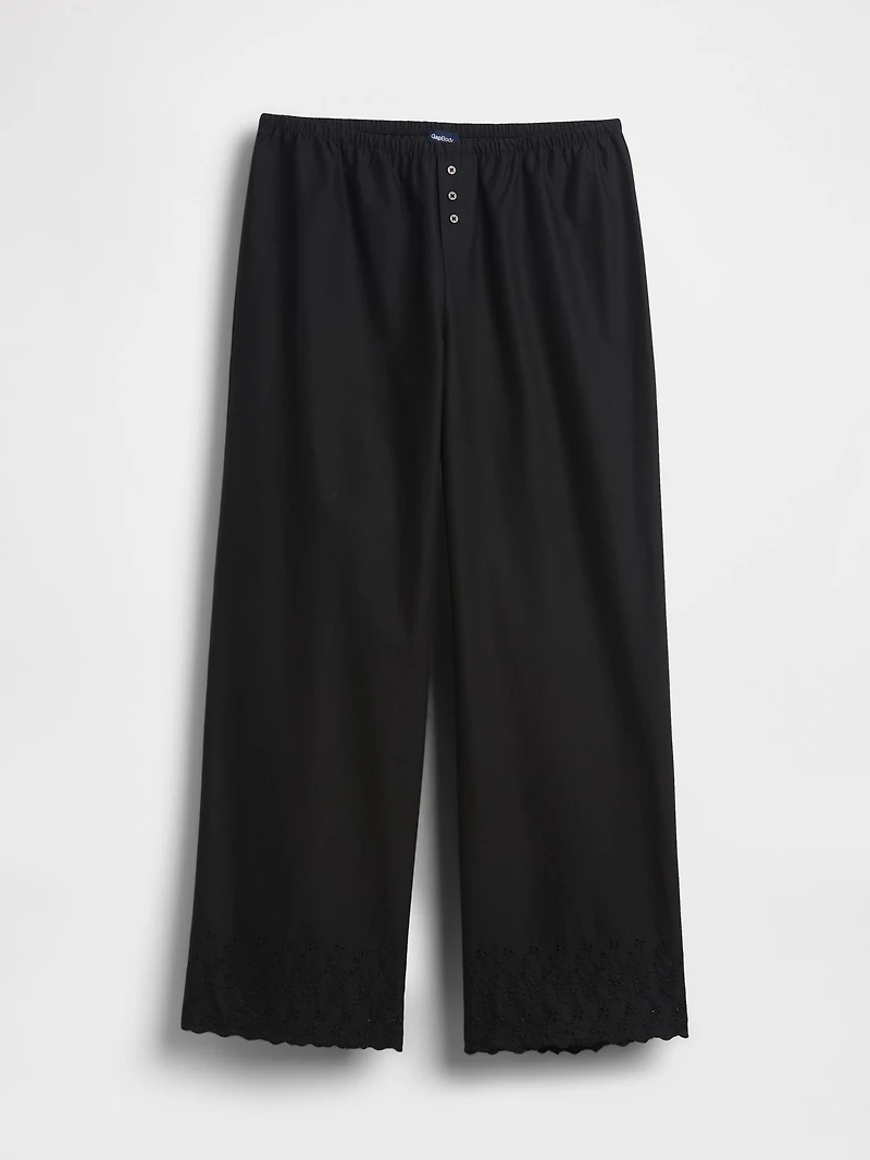 Embroidered PJ Pants