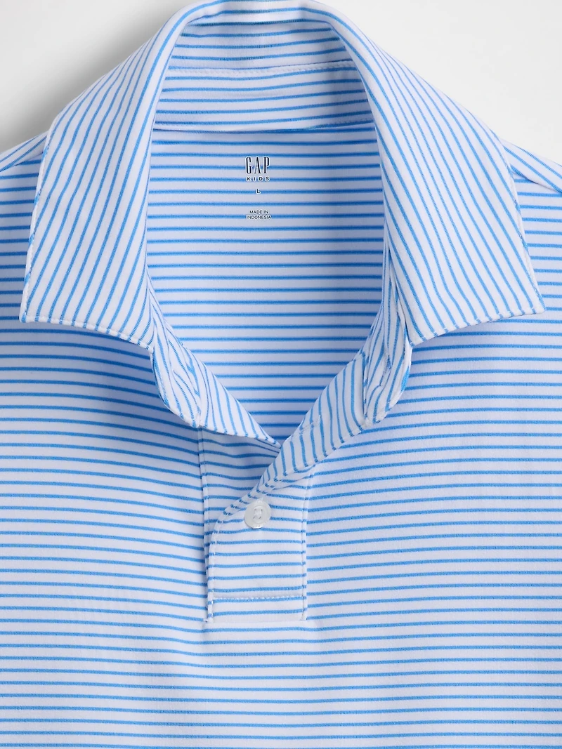 Kids Tech Performance Polo
