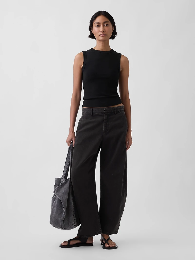 Modern Crewneck Tank Top