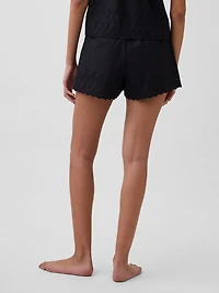 Embroidered PJ Shorts