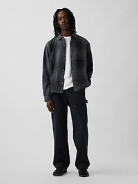 Relaxed Flannel Shirt