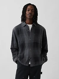 Relaxed Flannel Shirt