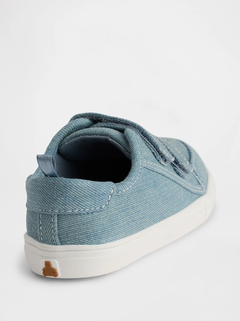 Toddler Canvas Denim Sneakers