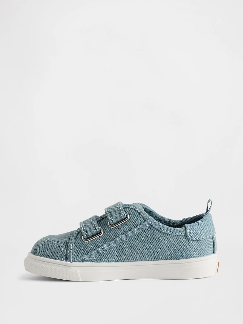 Toddler Canvas Denim Sneakers