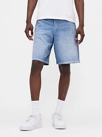 Gap × BÉIS Adult Knit Denim Baggy Shorts