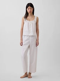 Embroidered PJ Tank
