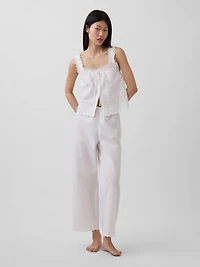 Embroidered PJ Pants