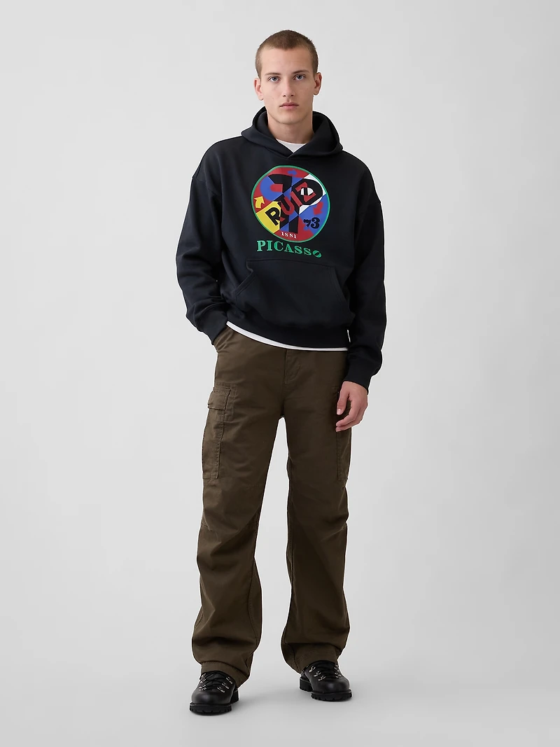 Robert Indiana VintageSoft Graphic Hoodie