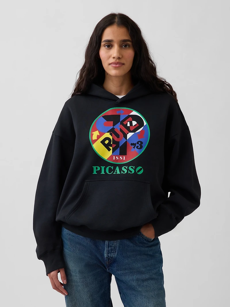 Robert Indiana VintageSoft Graphic Hoodie