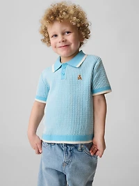 Baby & Toddler Textured Sweater Polo