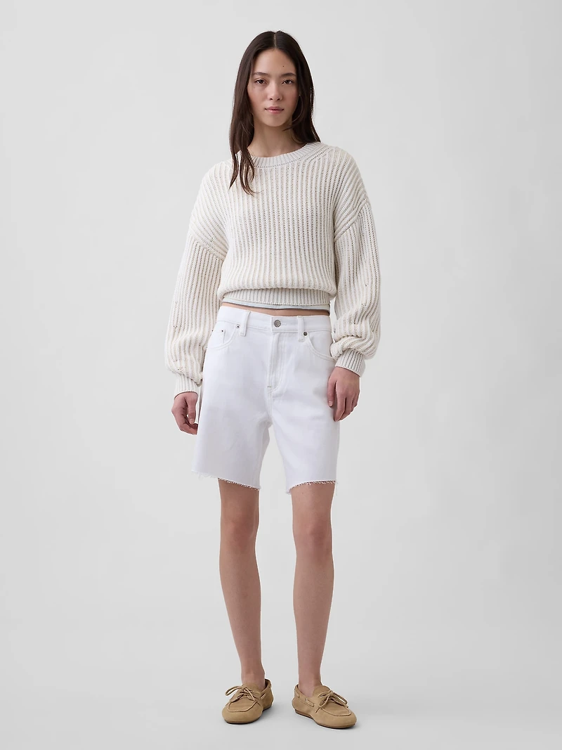 Mid Rise UltraSoft Loose Bermuda Shorts